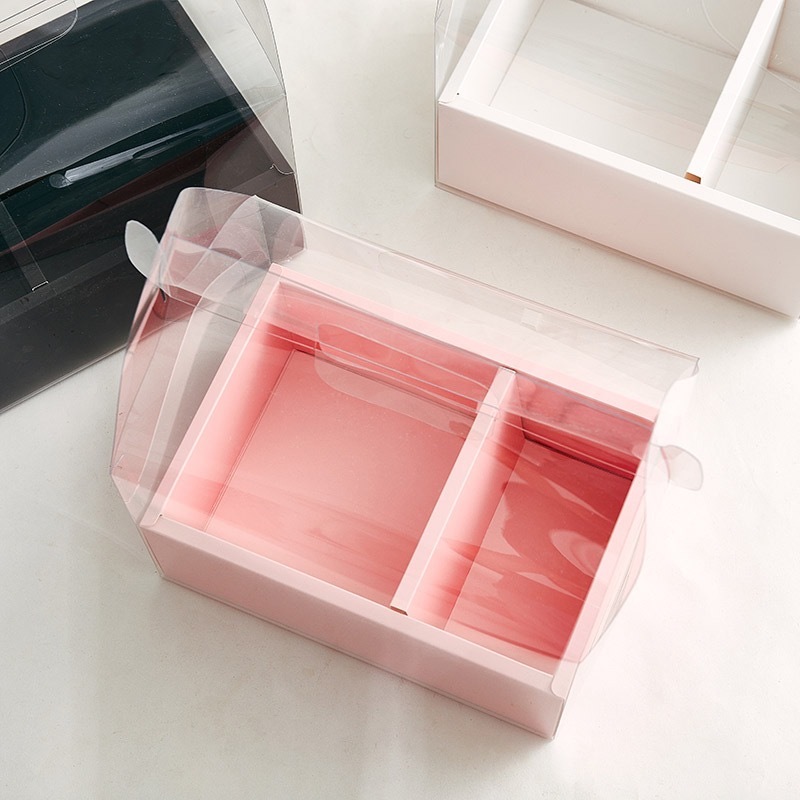 Ft - Mika Handy Box - Box Kue - Box Kado Transparan - Box Bunga - Box Bunga Mika / Box Bunga Bening