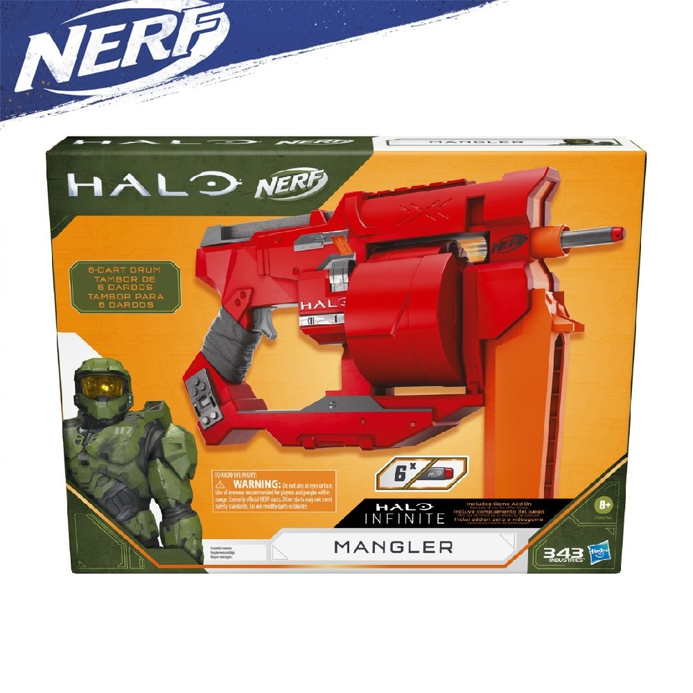 NERF X HALO Infinite Mangler Blaster NRRE9274
