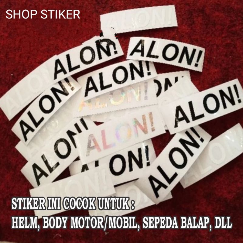 

Stiker Sticker cutting alon!