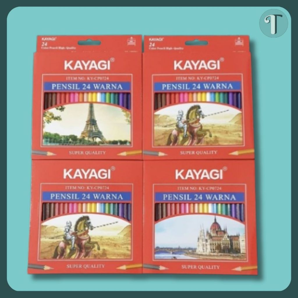 

Pensil 24 Warna Kayagi CP0724