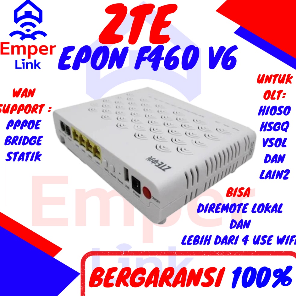 Keluaran Terbaru ZTE Epon f46 v6 Firmware Orange support hioso