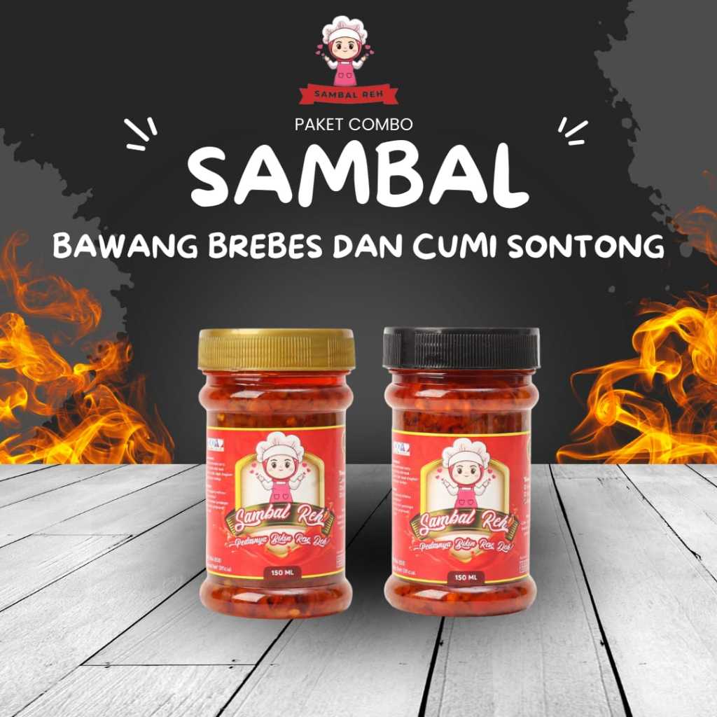 

Sambal Reh Paket Combo Sambel Cumi Sontong dan Sambel Bawang Brebes