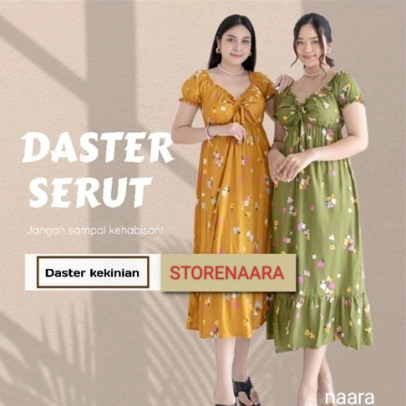 Daster Serut Dada Kekinian Smoke Sexi Wanita Murah