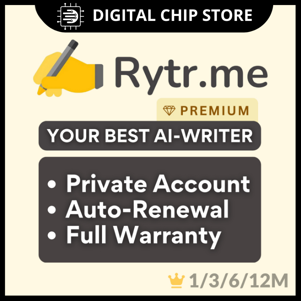 Rytr Premium Best AI Writer Content Generator & Writing Assistant Premium Access