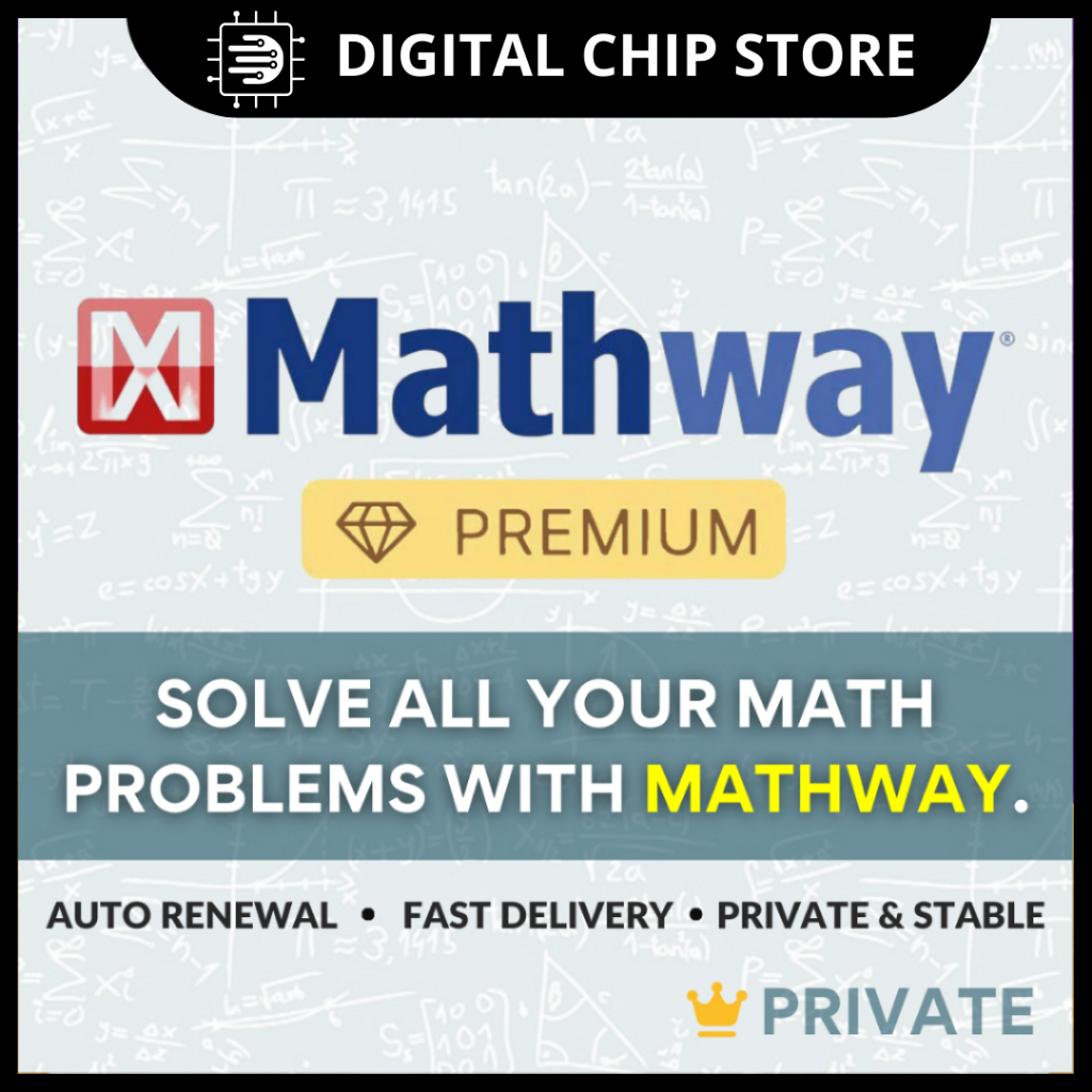 Mathway Prmium  Accnt Math Solver All Devices