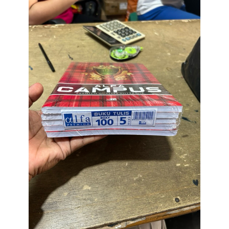 

COD buku alfa campus 100 lembar