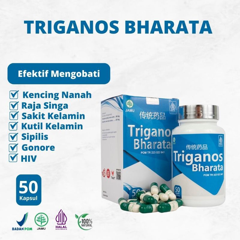 Kencing Nanah | Sipilis | Mengobati HIV  | Triganos Bharata Obat Herbal 100℅ Ampuh