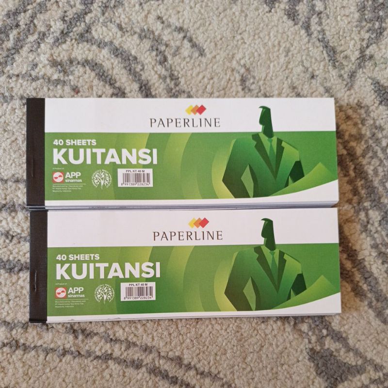 

kuitansi kecil paperline 40 sheets KT 40M