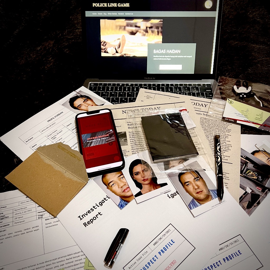 Unsolved Case #2 - Bagas | Mystery | Kasus | Detective | Solver | Board Game
