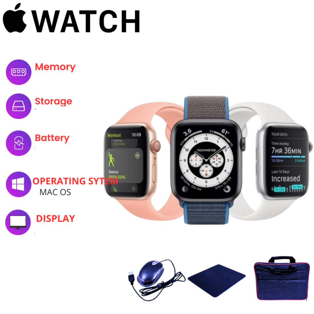 IWATCH series 5, SERIES 6, SERIES SE second garansi 14 hari mulus JAM TANGAN APPEL WATCH