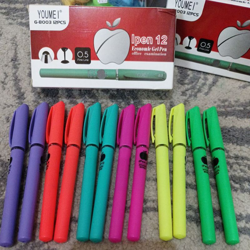 

pulpen gel open 13 youmei G-8003 black