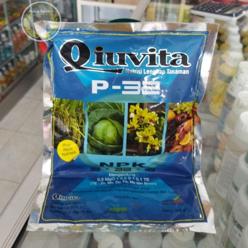 Qiuvita P 32 500gr Nutrisi Lengkap Tanaman