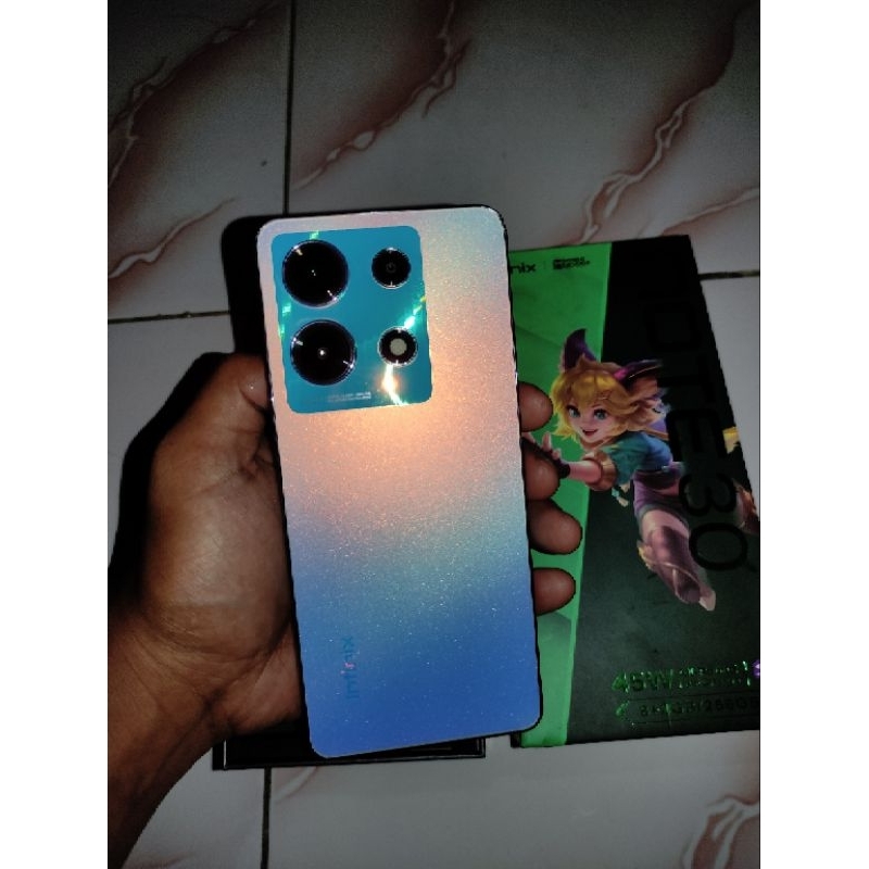 Infinix note 30 8+8/256gb Hp murah spek gaming lopp