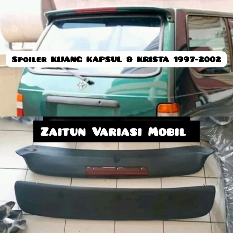 Spoiler mobil Kijang Efi Kapsul Krista LGX LSX LX SGX SSX SX 1997 1998 1999 2000 2001 2002 Epoxy | F