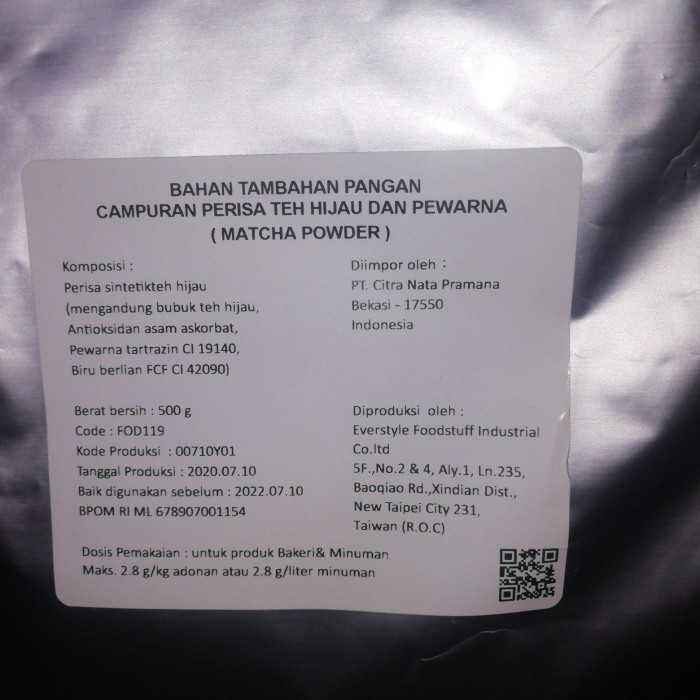 

R&B POWDER GREENTEA - R&B POWDER GREEN TEA 1000GR