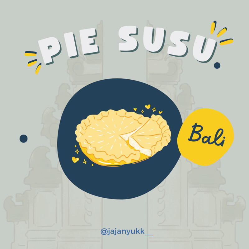 

[READY] PIE SUSU BALI MURAH