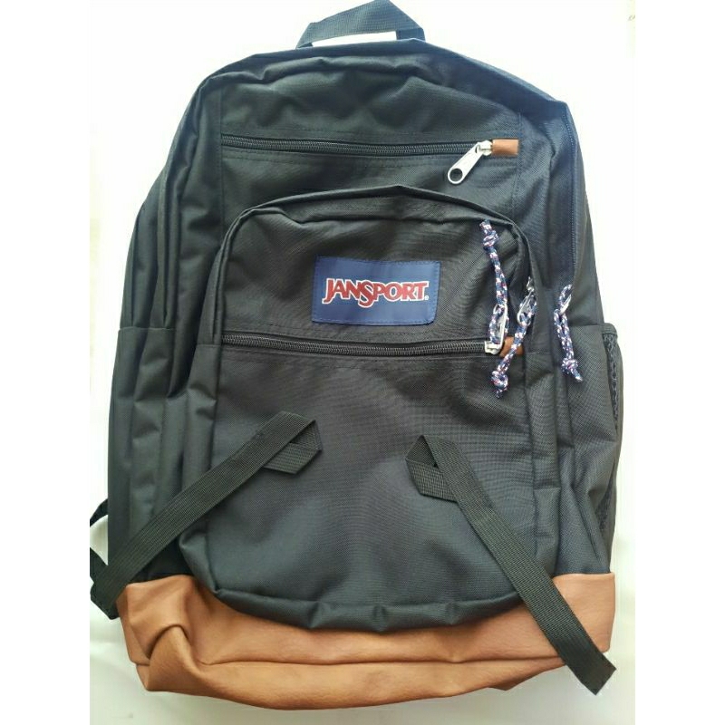 TAS RANSEL JANSPORT - BLACK BROWN
