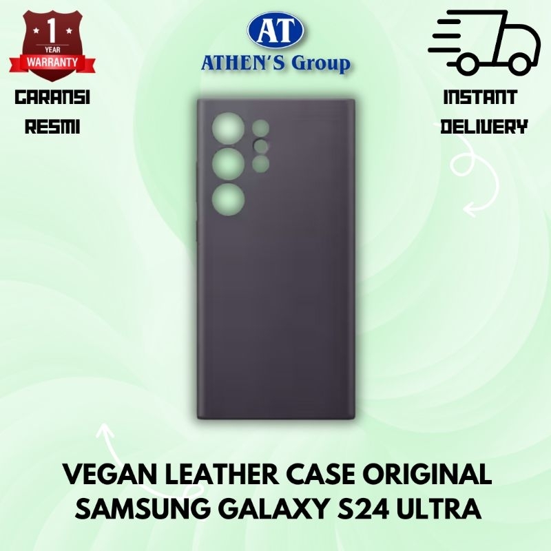 VEGAN LEATHER CASE ORIGINAL SAMSUNG GALAXY S24 ULTRA