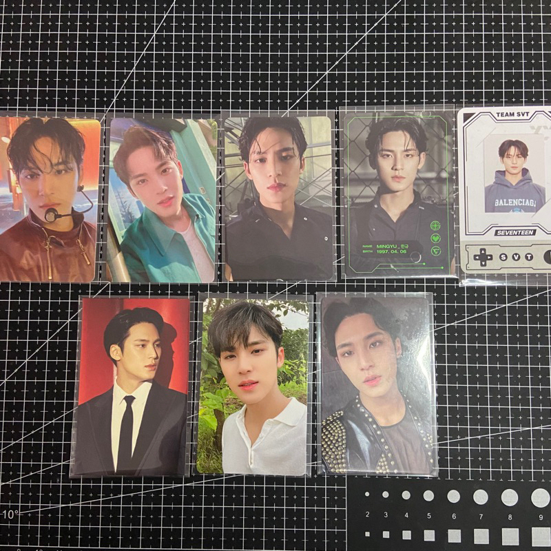 Photocard Mingyu Seventeen Yizhiyu FML Your Choice Soco Part 1