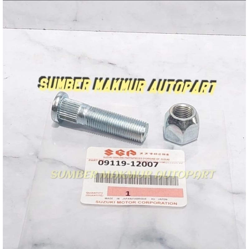 BAUT RODA PANJANG HUB BOLT LONG SUZUKI FUTURA EXTRA