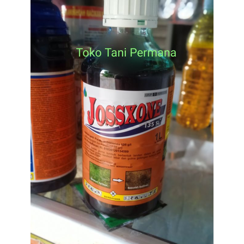 Herbisida Jossxone 1 Liter/Jossxone 135 SL 1 L free Grandally/Herbisida Paraquat Diklorida