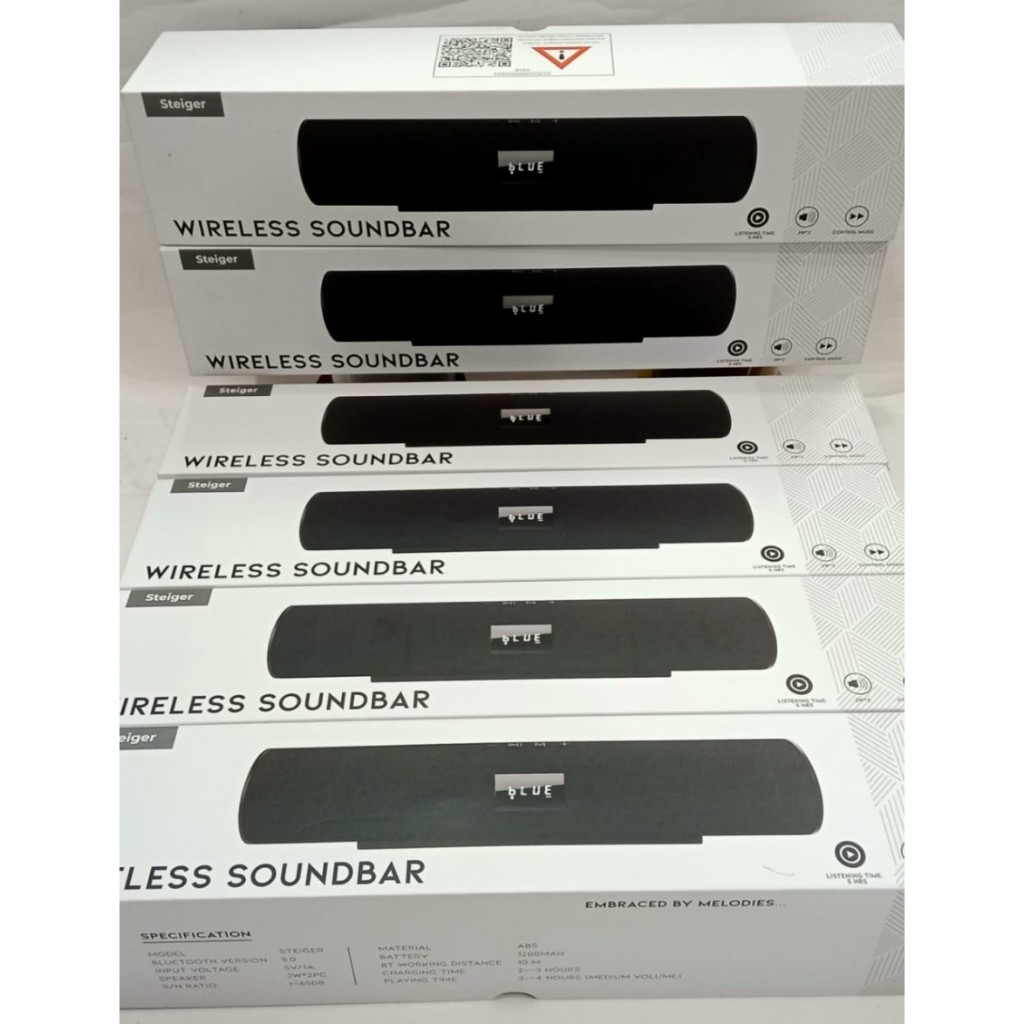 Bcare Steiger Wireless Soundbar Steiger Bluetooth original