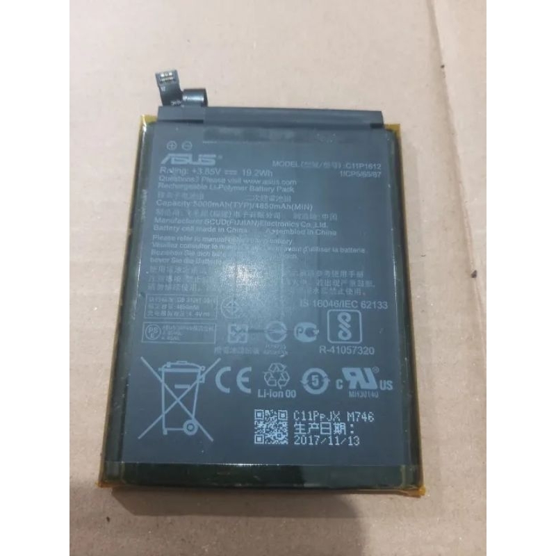 Batre Hp Asus Zenfone 4 max pro ZC554KL Ori cabutan normal
