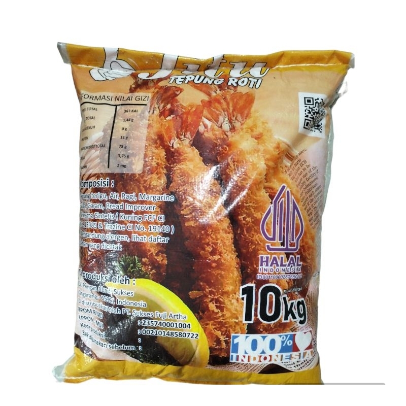 

Tepung Roti JITU 10 Kg atau Tepung Panir merk JITU