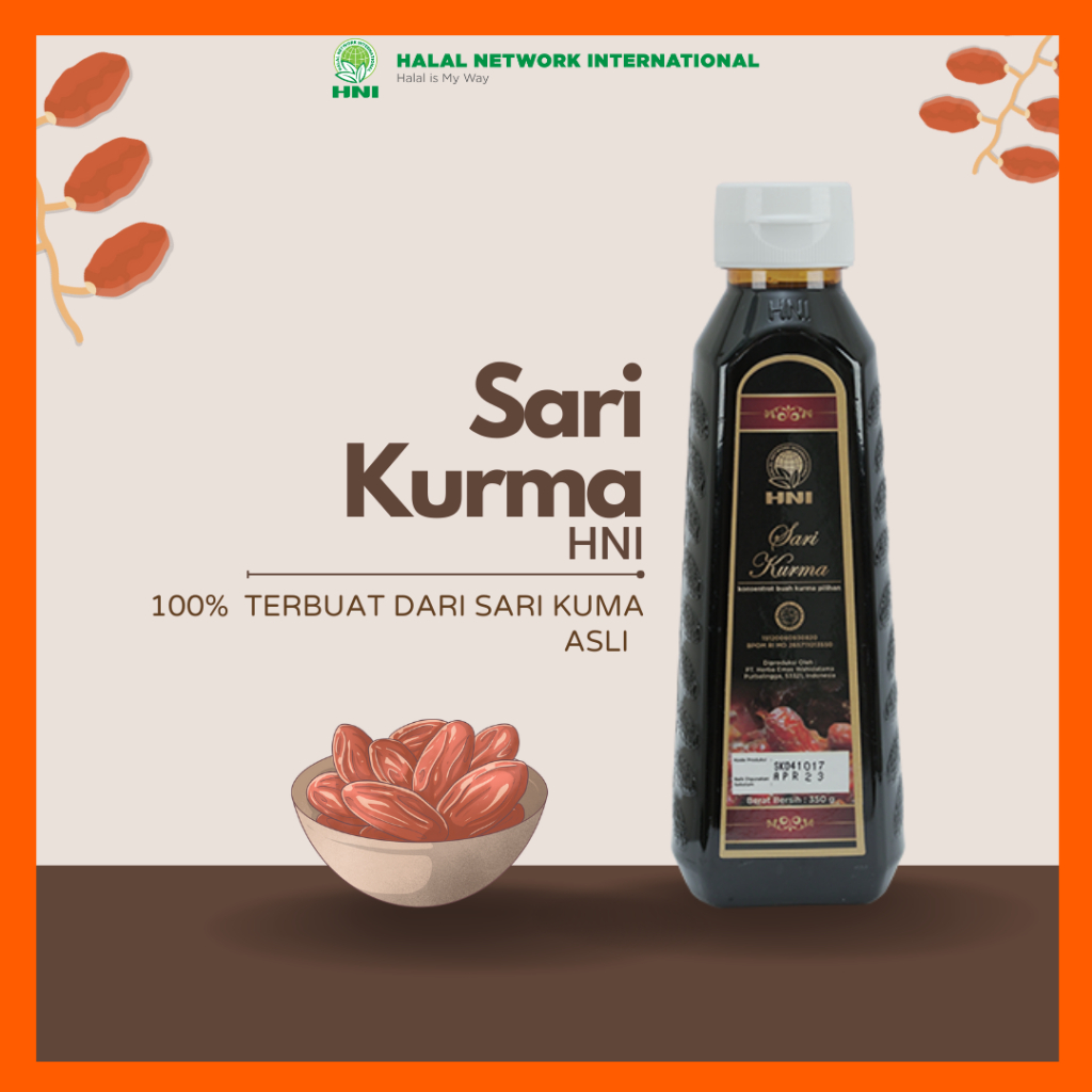Herbal Sari kurma HPAI- HNI , Sari kurma HNI | Sari kurma original 100%