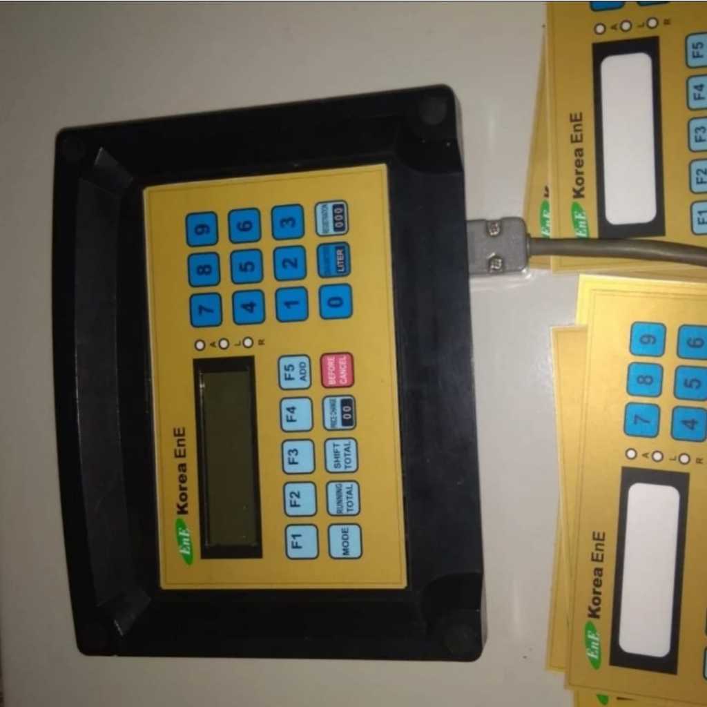 

Stiker keypad korea ene untuk pompa dispenser korea ene