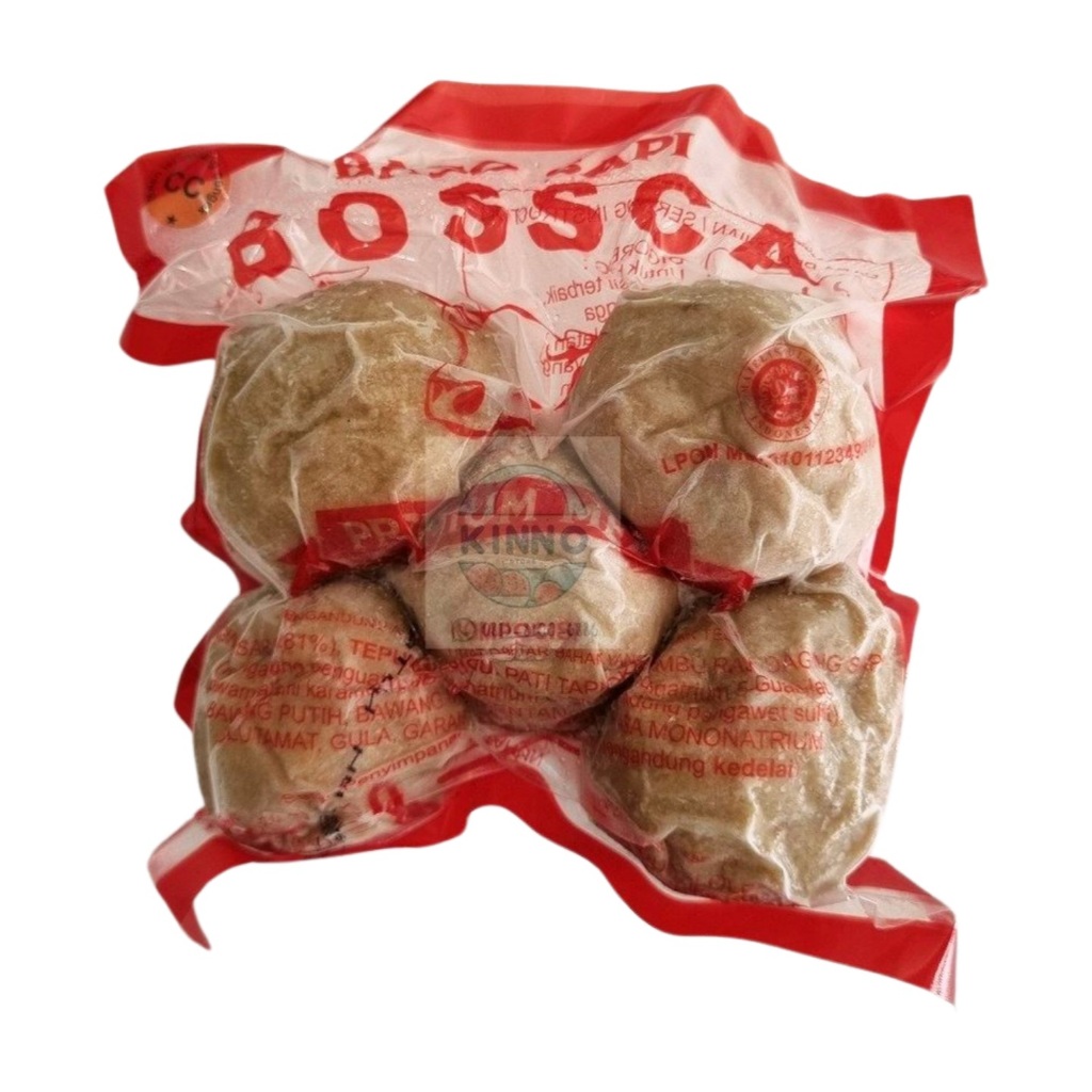 

Bakso Sapi Premium Jumbo Cincang Pedas BOSSCA 250gr