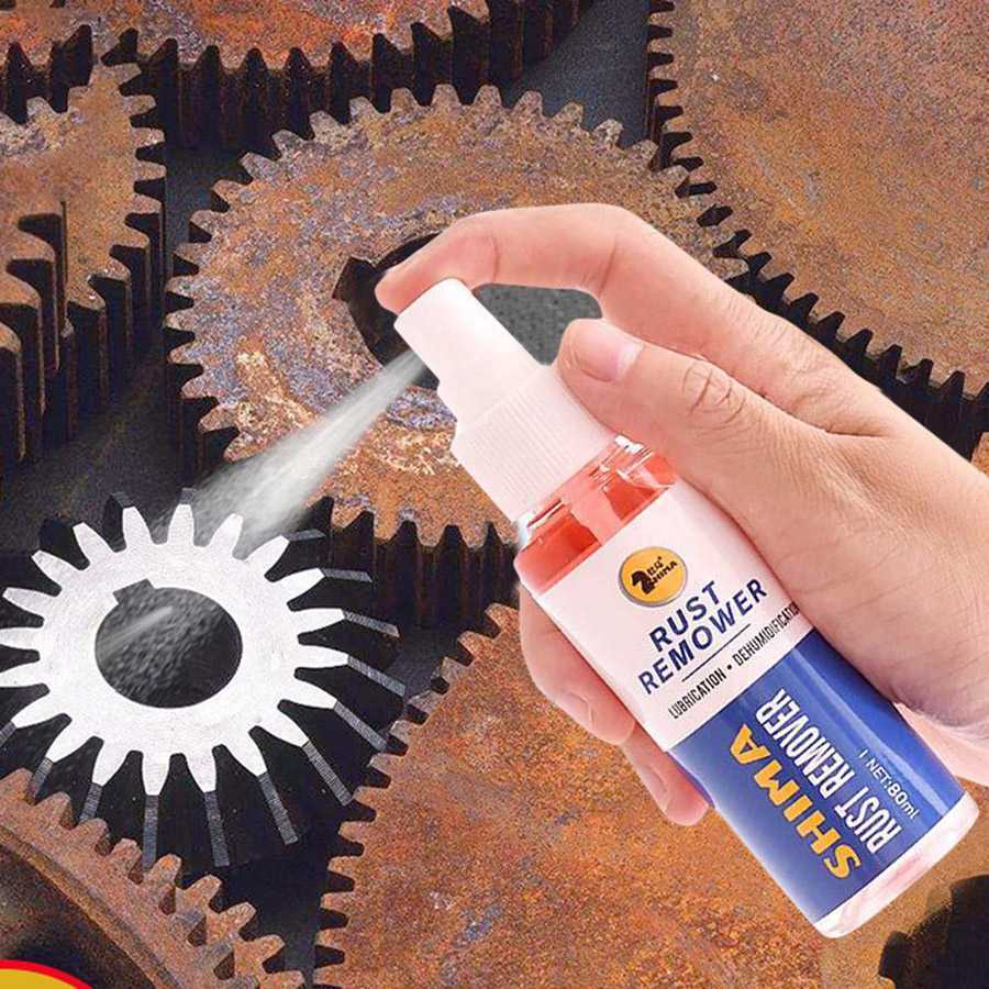 COD Shima Cairan Anti Karat Magic Rust Remover Cleaner Derusting 80 ml S9106 / Cairan pembersih kara