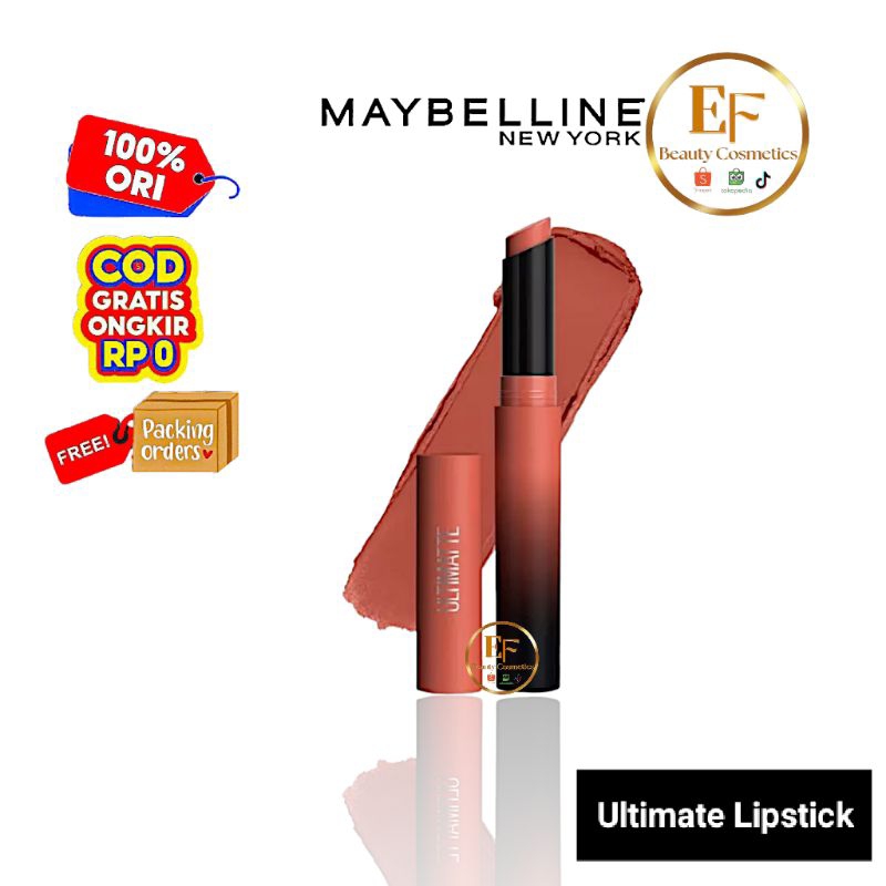 MAYBELLINE Ultimatte Slim Lip Stick - Lipstik ORIGINAL