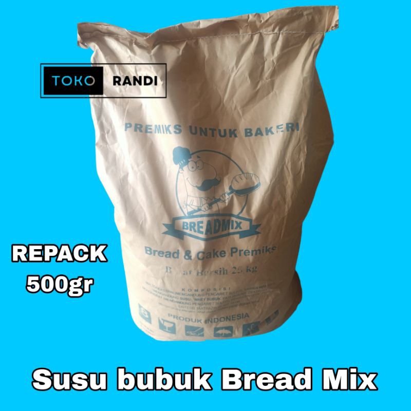 

Breadmix Susu Bubuk Kemasan 500gr