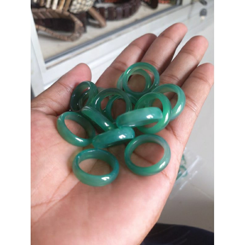 cincin batu giok asli