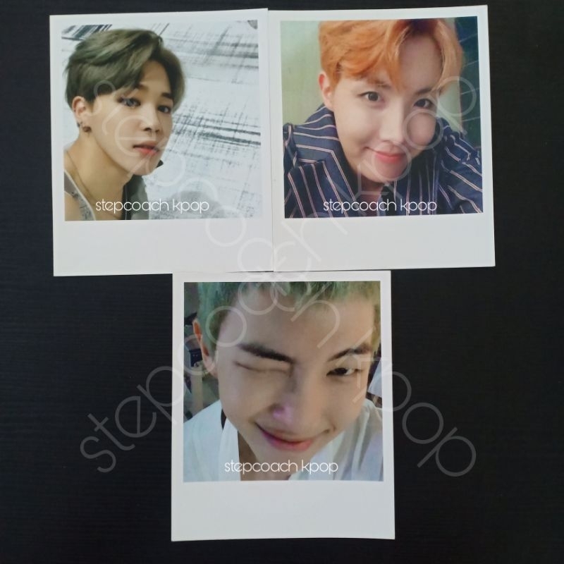 BTS Wings Polaroid RM Jhope Jimin