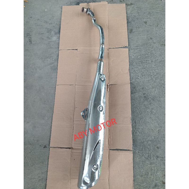Knalpot Standar Honda Karisma/Supra X 125 Lama Original Copotan