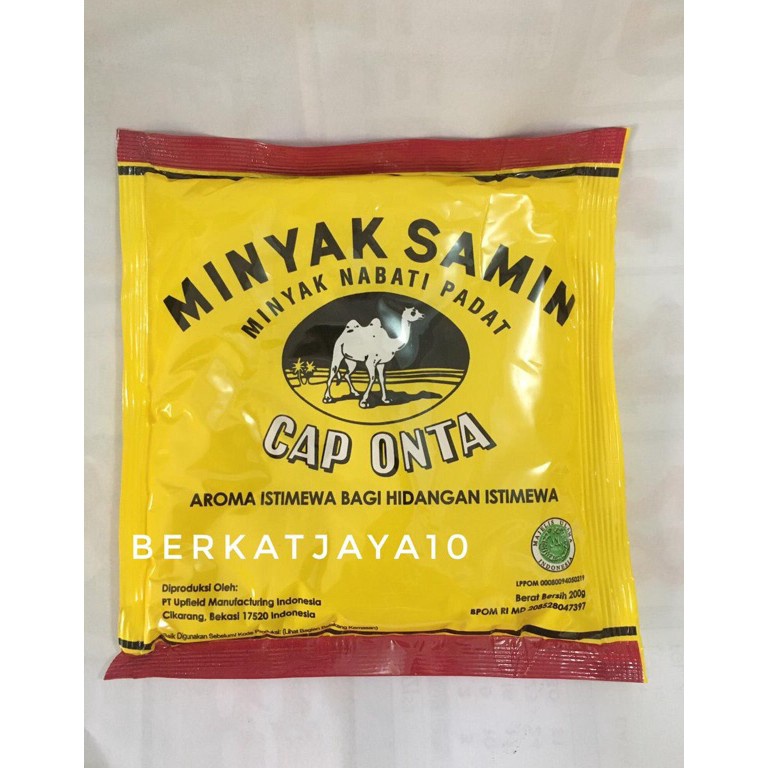 

Terbagus Samin ap nta kemasan sahet 2 gr Qhg