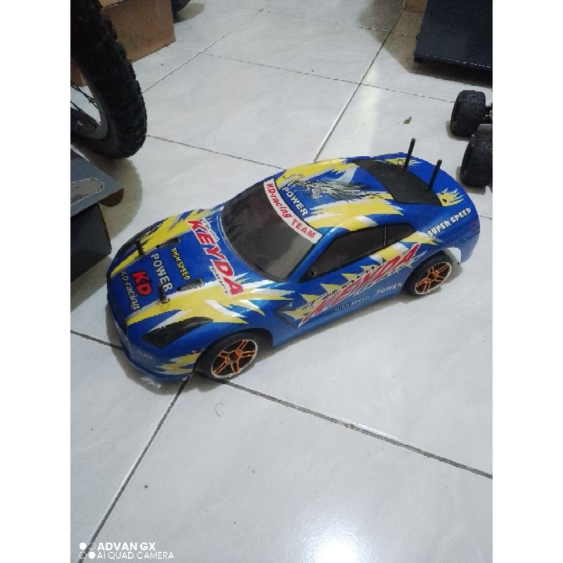 kit rc car drift onroad sedan hsp flying fish 1/10 kit only