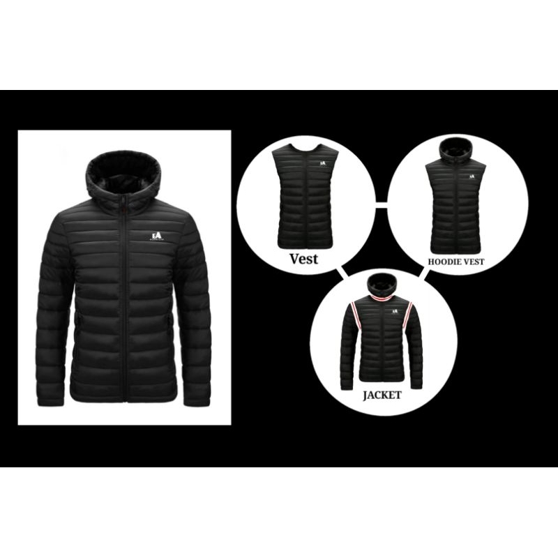 Jaket Dacron | Jaket Gunung Lengan Bisa Lepas | Jaket Gunung Dacron | Rompi Jaket