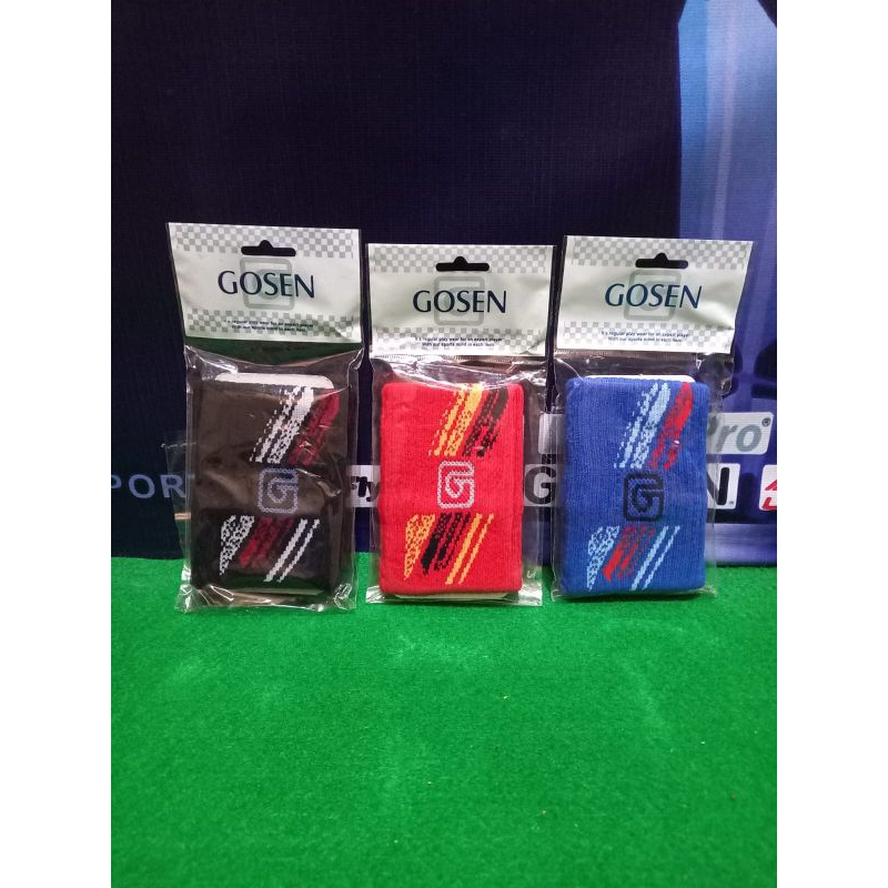 Wristband Handuk Pergelangan Tangan GOSEN Panjang Original