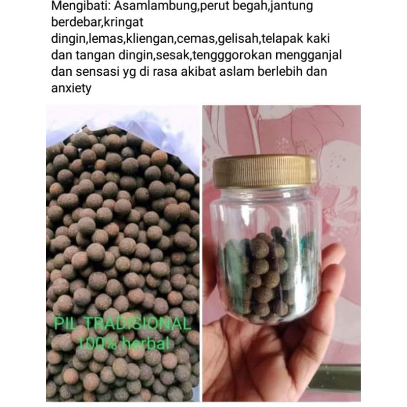 

pil tradisional lambung samsul herbal/harga satuan