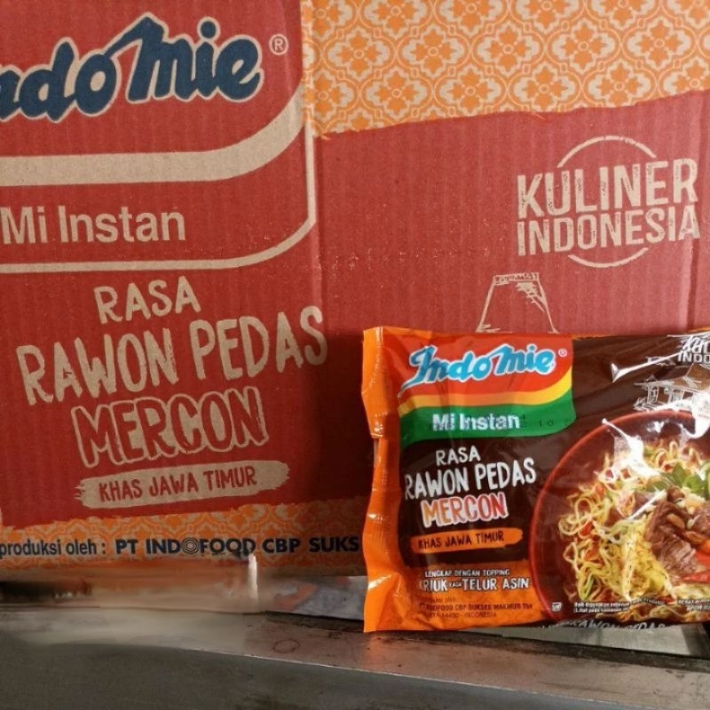 

Indomie Rawon Pedas khas Jawa Timur