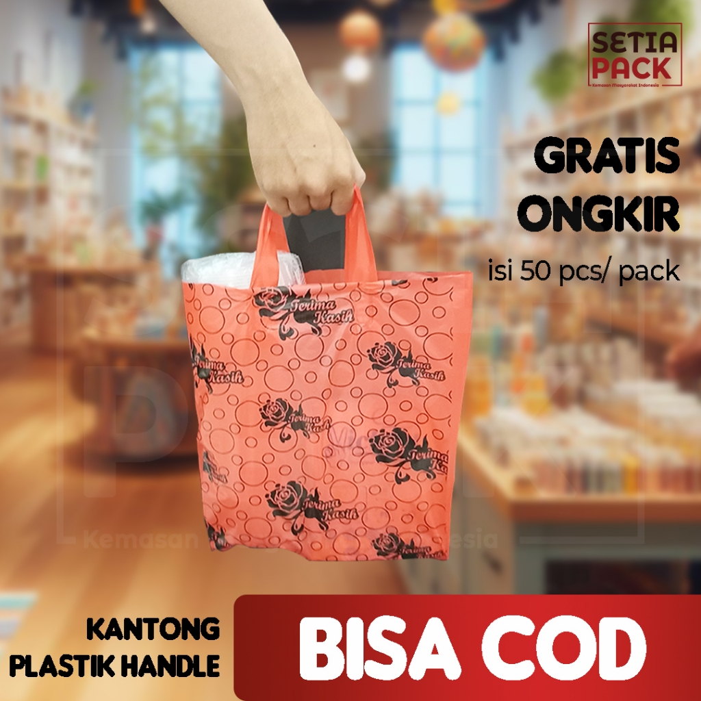 

Kantong Plastik Kresek Motif 25x30 50Pcs