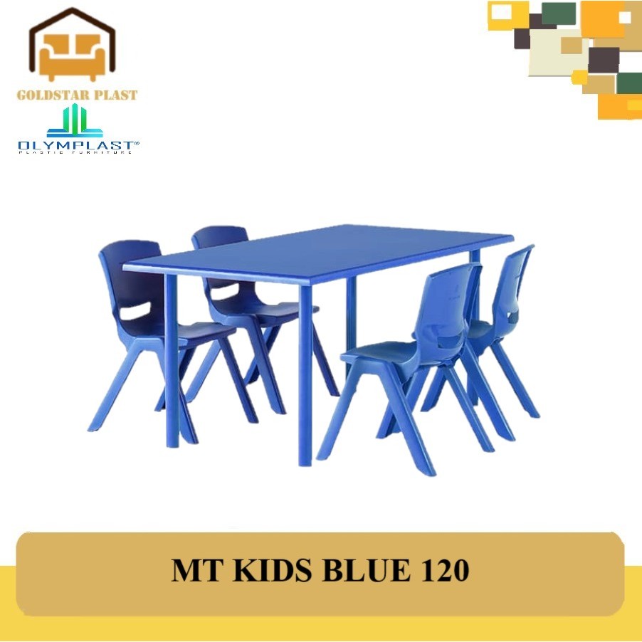 Paket Meja Belajar dan Kursi Anak - MT KIDS 120 + OK 305
