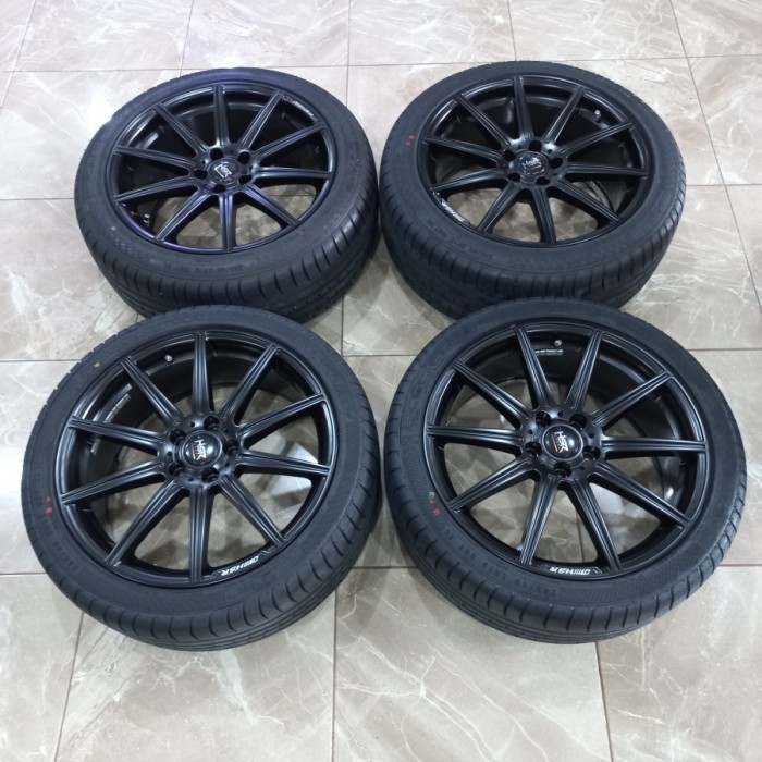 Velg Mobil Bekas Ring 19 Lubang 5 LUBECK R19X8-9 5X112 ET45 BAN 245 40 R19