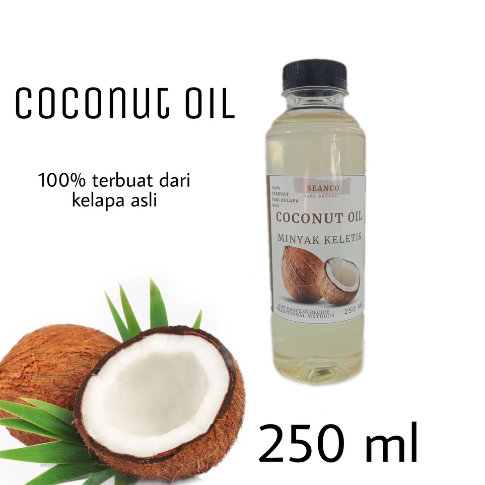 

Model Terkini Minyak kelapa asli 25 ml keletik kelentik kletik coconut oil seanco C78