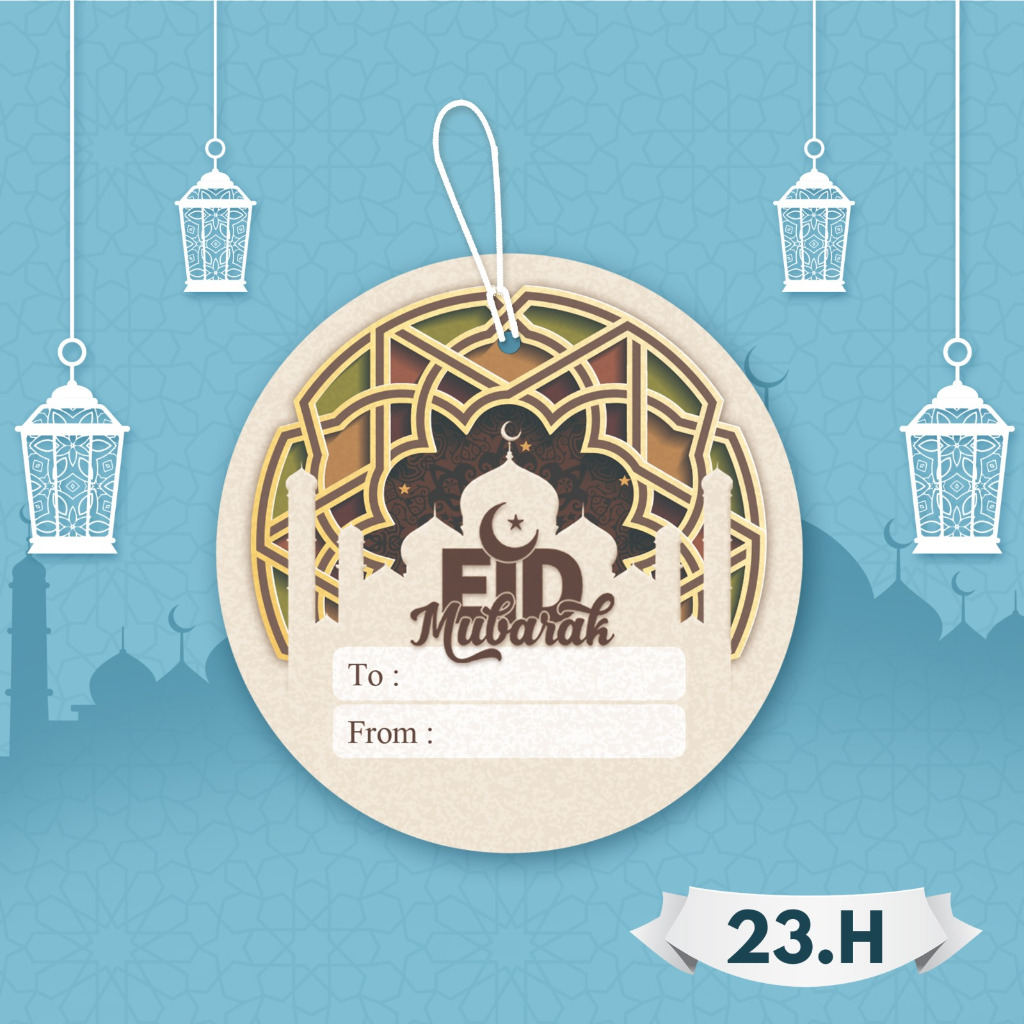

Kartu Hang Tag 23.H Edisi Lebaran Terbaru Best Seller Harga Murah