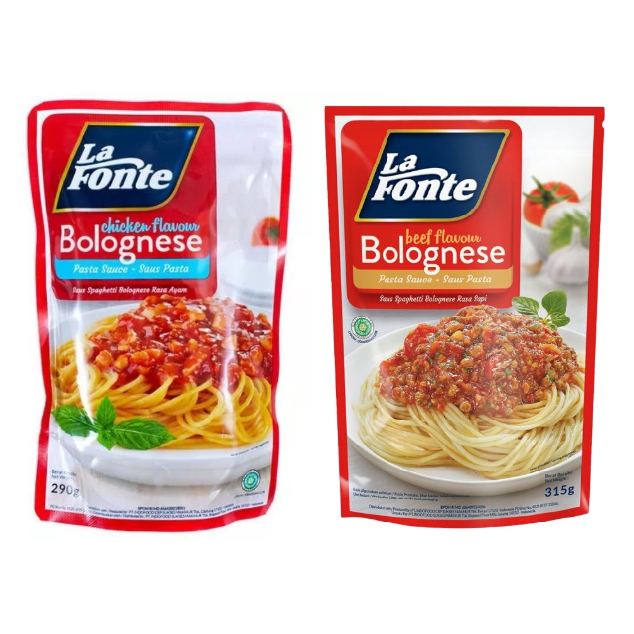 

LA FONTE Saus Bolognese BEEF/CHICKEN