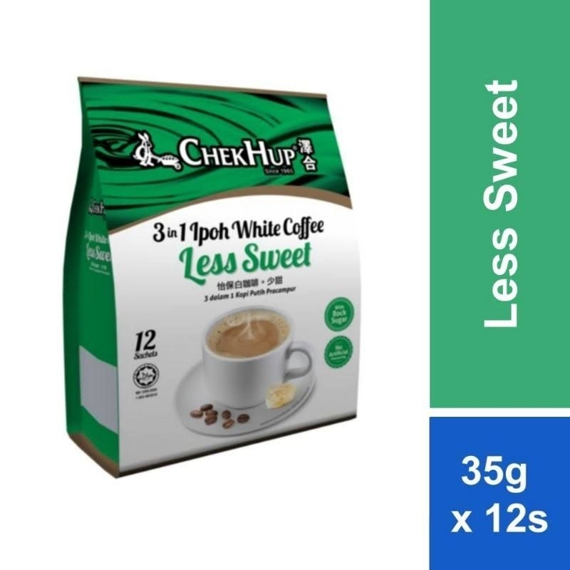 

CHEK HUP WHITE COFFEE LESS SWEET